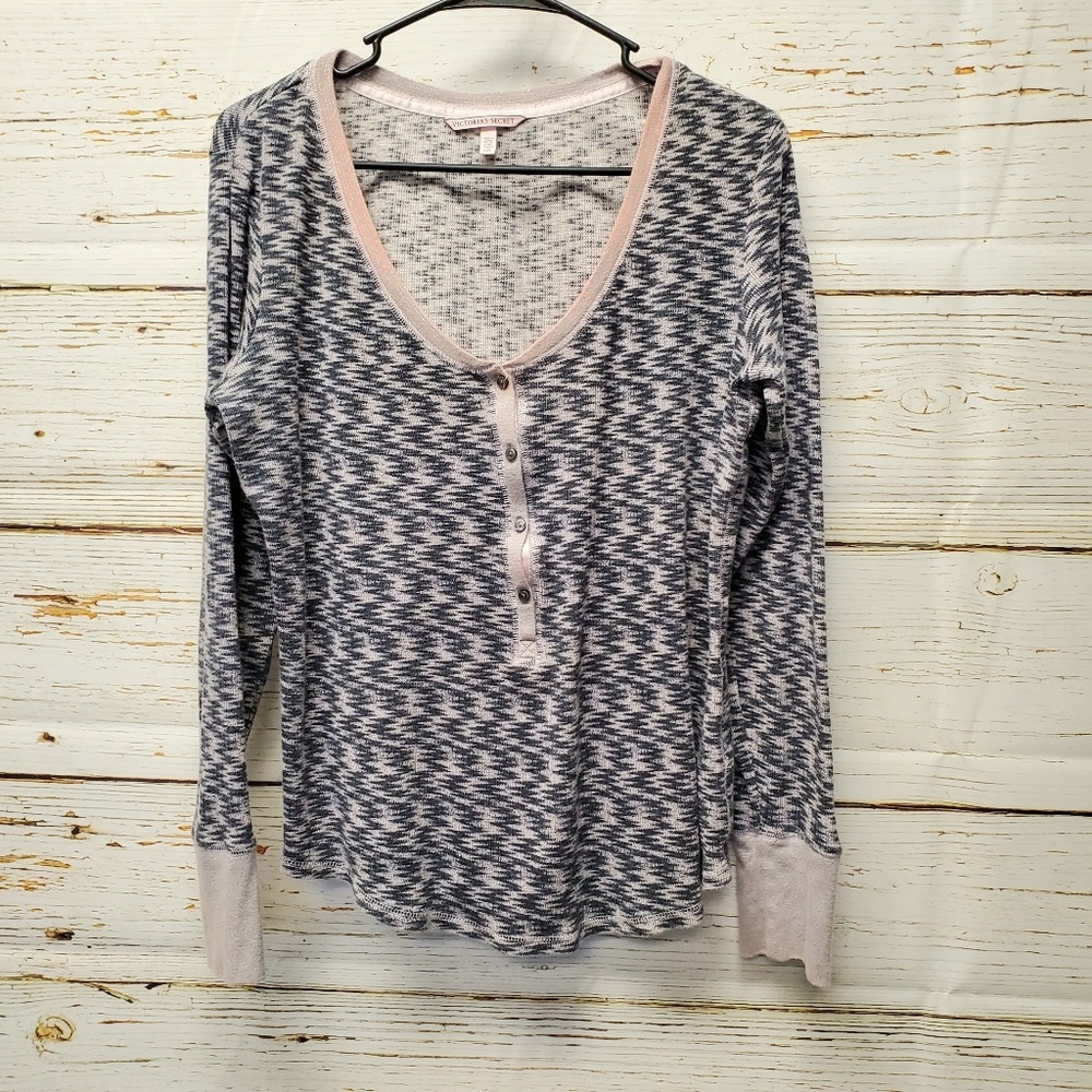 Victoria's Secret Henley Style Top